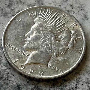 1923 Silver Peace Dollar